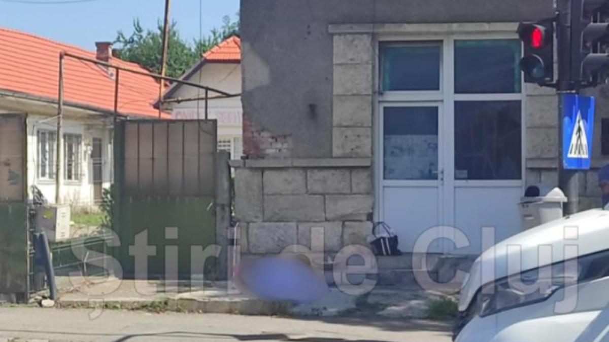 Scene socante in Cluj Napoca cadavrul unei femei pe strada