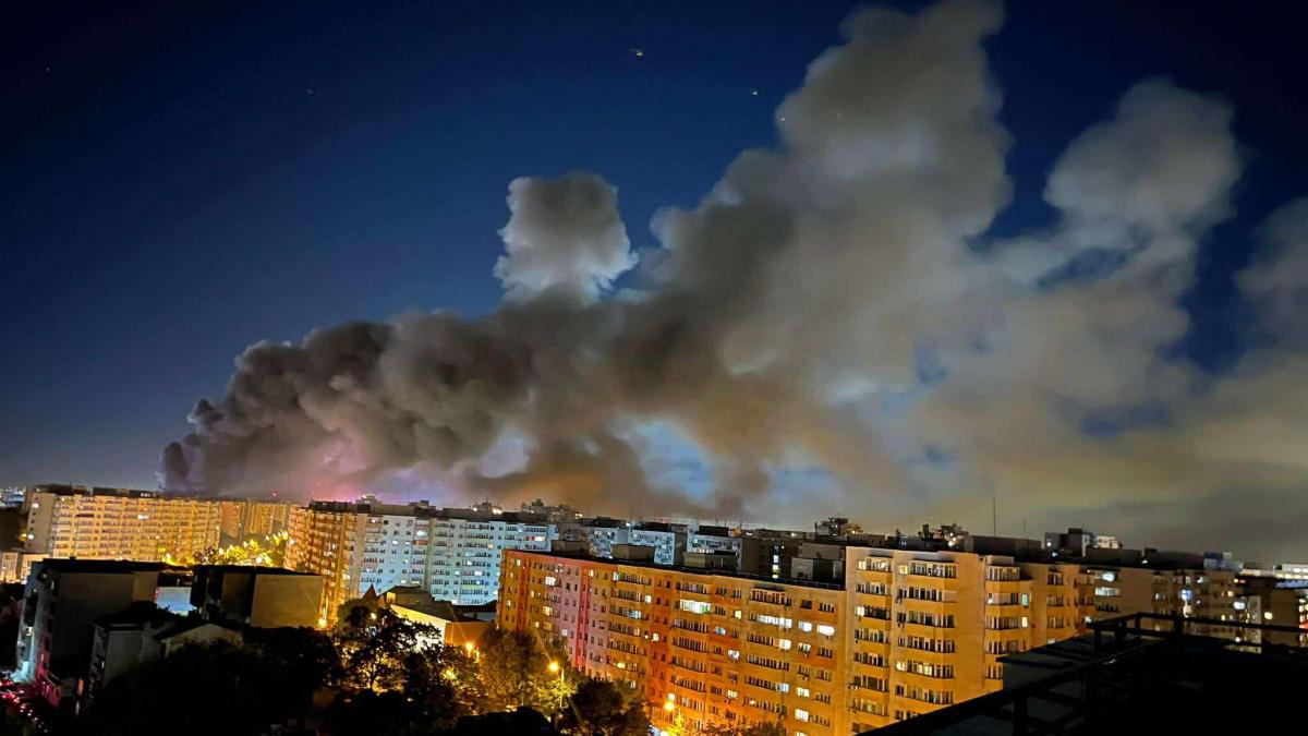 Calitatea aerului din Bucuresti dupa incendiul Antefrig