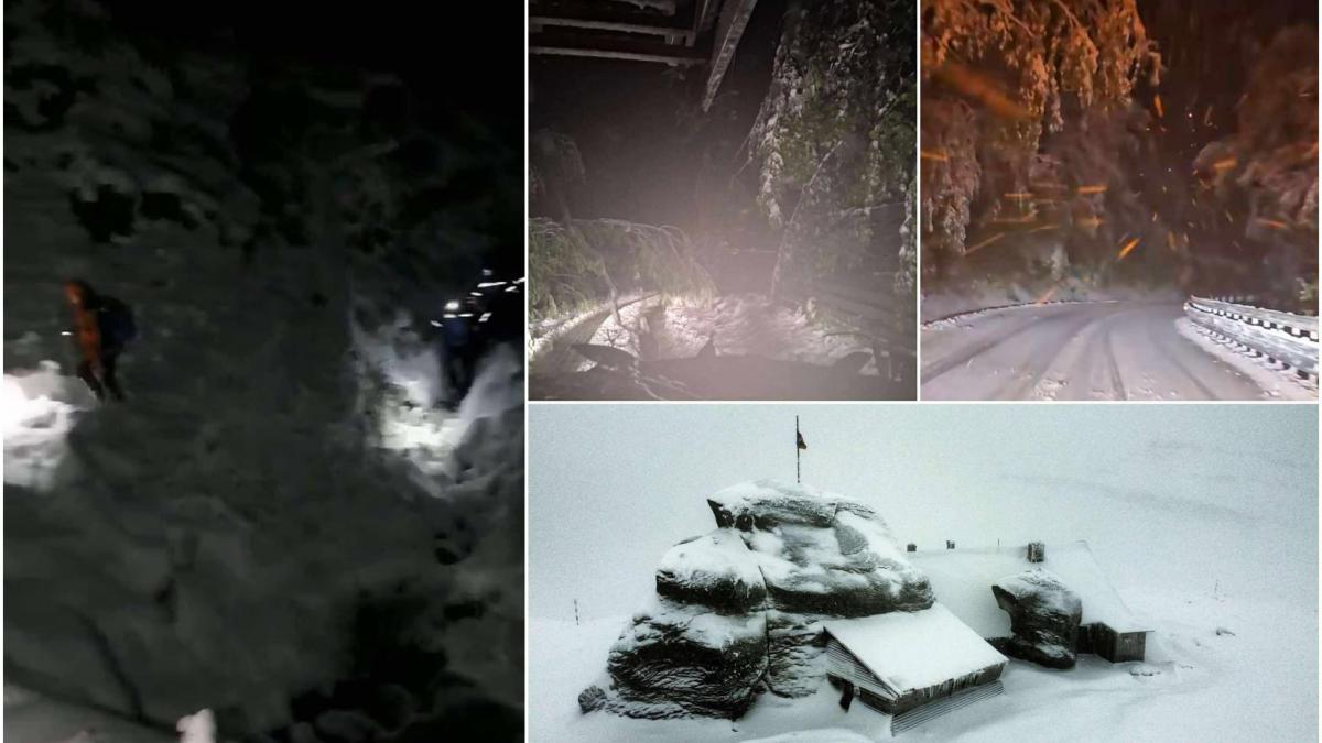 Blackout in statiunile montane turisti salvati din zapada