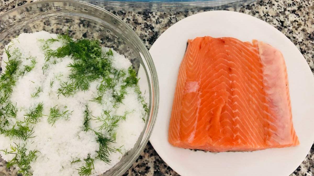 Un lot de File somon marinat 100 g retras din cauza Listeria