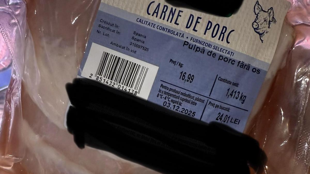 Avertisment ANPC Nu consumati carnea ambalata