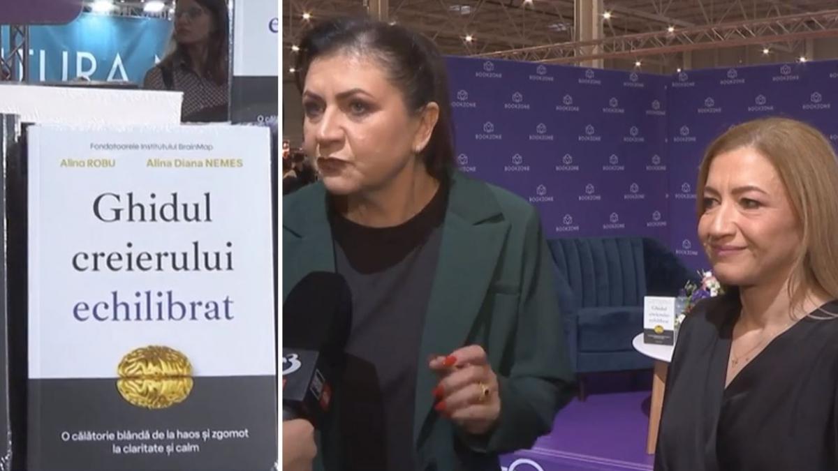Ghidul creierului echilibrat de Alina Robu si Diana Nemes carte de psihologie asteptata la Gaudeamus