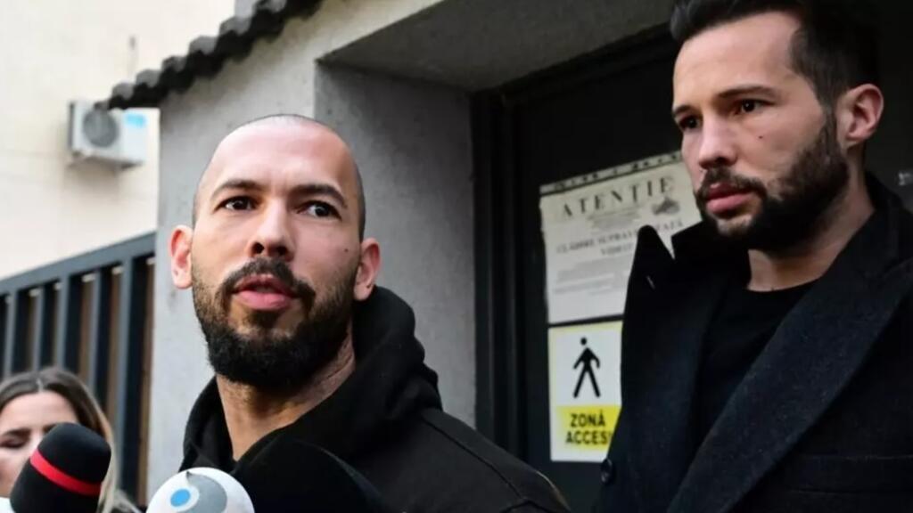 Un milion de lire sterline confiscate de fratii Tate pentru combaterea violentei