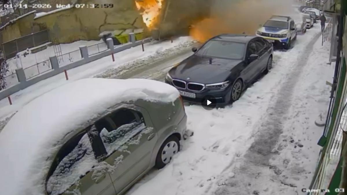 Explozia sediului Politiei din Lugoj o cladire prabusita